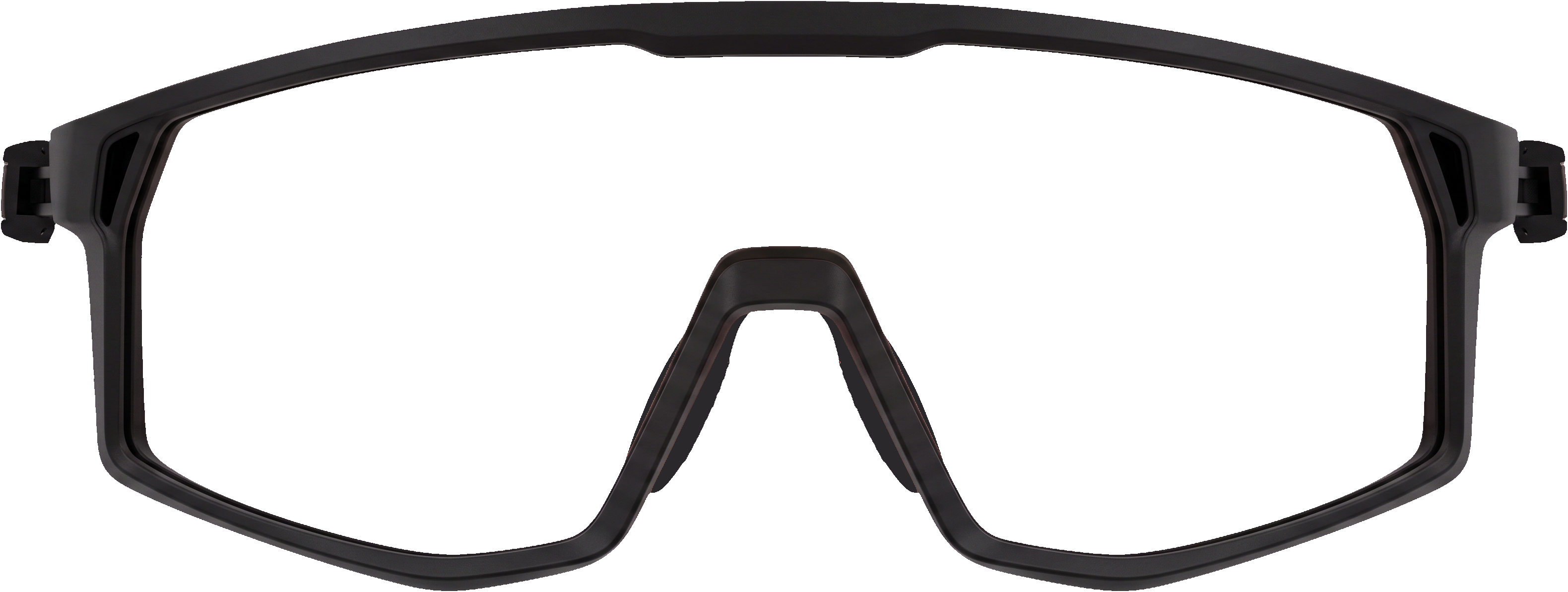 Elevace ZPŘEDU: front (přední rám bez skel)